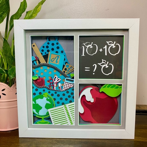 3D School Teacher Shadowbox - Picture 5 of 9